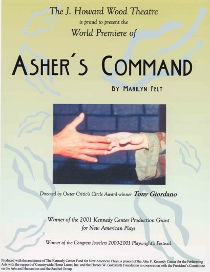 Announcement of the production of Asher's Command in Sanibel